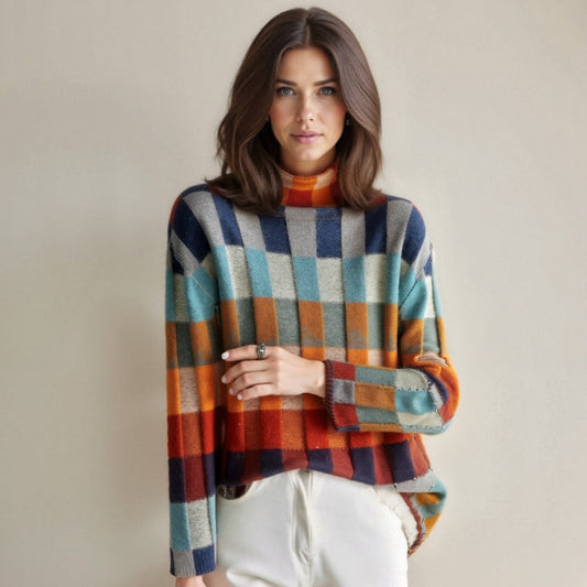 Pullover Dolcevita In Cashmere Luxe